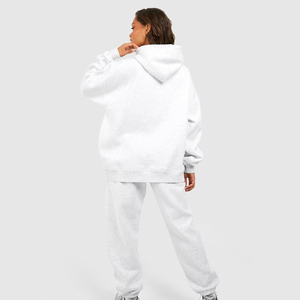 Fabrication de survêtements courts de haute qualité taille personnalisée tenues de jogging pull-over surdimensionné survêtement respirant pour femmes - Product Image 4