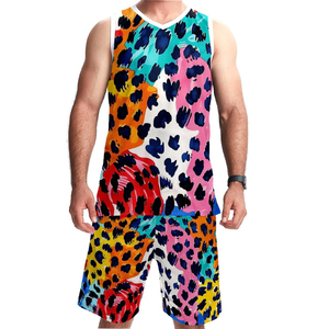 Vente en gros Uniforme de basket-ball pour hommes 4XL Vêtements de sport en polyester Bsci Maillots sans manches Shorts Formation par sublimation de superbe qualité - Product Image 1