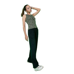 Camisetas sin mangas de mezcla de algodón y poliéster atléticas personalizadas para mujer Ropa de verano ligera de secado rápido con MOQ bajo Camisetas sin mangas con OEM - Product Image 1