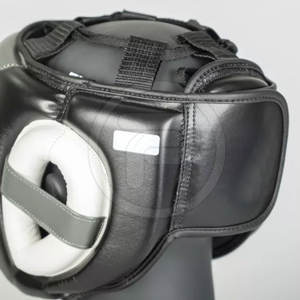 Protège-tête de boxe en cuir Protège-tête de boxe de qualité supérieure Équipement de protection Protège-tête de boxe - Product Image 4