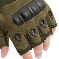 Guantes Deportivos Unisex Personalizados de Medio Dedo, Transpirables, de Neopreno y Cuero, con Cierre de Cordón, Ligeros, para Gimnasio, de Seda de Hielo