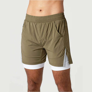 Vêtements décontractés pour hommes, short de sport tendance, anti-rides, vente chaude, qualité supérieure, prix bas, short de sport pour hommes avec logo/couleurs personnalisés - Product Image 3