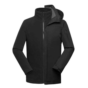 Premium Outdoor Softshell Jacket Men <b>Warm</b> <b>Fleece</b> Lining Coat Stylish Mens Softshell Jacket Fashionable Outdoor Casual Wear - Product Image 2