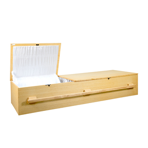 Ataúd de madera fabricado directamente en Vietnam, mejor precio, entrega rápida, ataúd de madera de alta calidad con tapa plana para funerales - Product Image 4