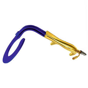 Retractores dentales circulares para cirugía plástica médica, conjunto de instrumentos quirúrgicos de fibra óptica aislados, Manual de acero inoxidable - Product Image 4