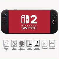 Protection d'écran en verre trempé 9H Grade AAA 2.5D pour Nintendo Switch, film de confidentialité anti-espion HD transparent, commande en gros disponible