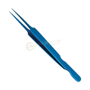 Pinzas de aislamiento de pestañas de acero inoxidable de alta calidad personalizadas, Punta puntiaguda, instrumento de belleza, extensiones de pestañas, logotipo personalizado - Product Image 2