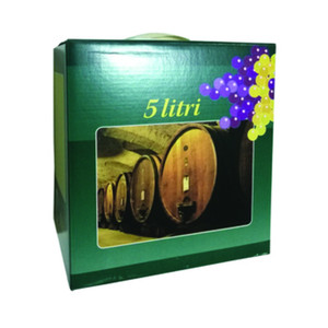 Cartone Colorato con Manico per Sacca Bag 5 L - Product Image 1