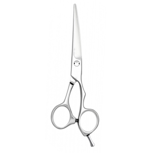 Tijeras de corte de pelo con borde de maquinilla de afeitar para peluquero, tijeras de pulido de espejo de 6,5 ", tijeras de salón de peluquería con estilo con reposapiés - Product Image 6