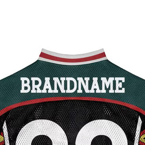 Camiseta de Fútbol Americano Ligera con Logotipo Personalizado, Camisetas de Fútbol de Malla con Color Personalizado, Último Diseño de Camisetas Deportivas para Hombre - Product Image 6