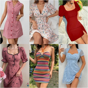 AA+ Fournisseur de vêtements en gros, incluant des robes décontractées Shein, en balles, expédition aléatoire, stock neuf - Product Image 4