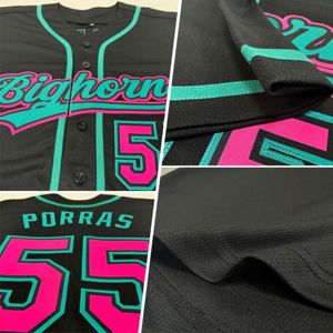 Camisetas de béisbol personalizadas para torneos y ligas con logotipos de equipos personalizados, impresión sublimada y jugador bordado - Product Image 4