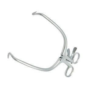 Retractor Weitlaner quirúrgico de acero inoxidable de alta calidad, 4,5 "(11,5 cm), instrumentos veterinarios romos de 2x3 puntas - Product Image 2