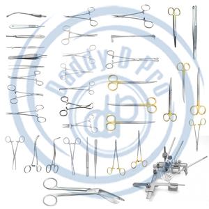 ENSEMBLE DE CHIRURGIE À COEUR OUVERT CARDIAQUE Complet Professionnel 95 PCS Instruments Chirurgicaux Médicaux A + Qualité PAR DADDY D PRO CE & ISO - Product Image 1