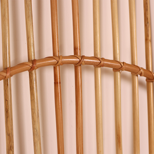 Solid Rattan Cane Bed <b>Headboard</b> Minimalist Handmade Natural Woven <b>Headboard</b> Panel for Modern Bedroom High End Quality - Product Image 5