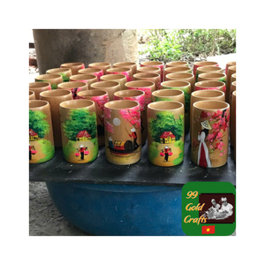 Tasse à boisson en bois de bambou Tasses à café en bambou réutilisables écologiques Léger et durable Choix parfait pour la cuisine de tous les jours - Product Image 3