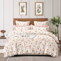 Juego de Sábanas Ajustables Antiestáticas con Estampado Personalizable para Dropshipping |   Ropa de Cama Certificada OEKO-TEX para Todas las Estaciones