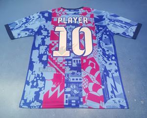 Uniforme de football personnalisé maillots d'équipe imprimés sur mesure shorts écoles Club polyester couleurs personnalisées impression numérique haute - Product Image 2