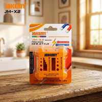 JAKEMY JM-X2 Outil magnétique de dégaussage et de magnétisation pour tournevis, pour pièces plastiques de précision, pour réparation, bricolage et OEM