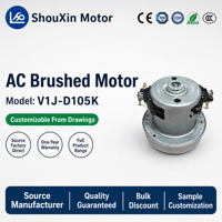 Moteur d'aspirateur à courant alternatif à balais, direct usine, 100-240V 800W 1300W, résistant aux hautes températures, pièces de rechange sèches