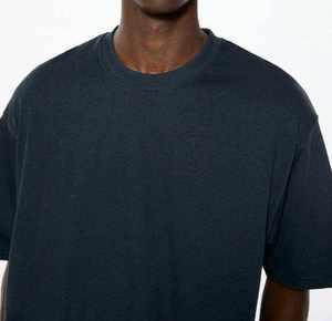 Camisetas de algodón de alta calidad para hombre, camiseta de verano, camiseta de estilo moderno, camiseta de gran tamaño de Color sólido para hombre - Product Image 2