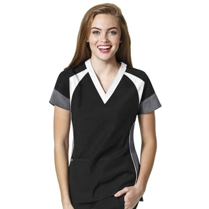 Chemise et haut en denim unisexe pour un usage quotidien Conception confortable et durable pour le personnel médical infirmier - Product Image 2