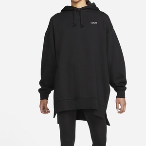 Sudadera con capucha holgada informal con hombros caídos para mujer de alta calidad con bolsillo grande de manga larga y Color sólido para Otoño Invierno primavera 2026 - Product Image 1