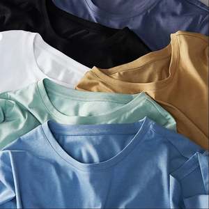 Camiseta Extra Grande de Algodón para Hombre con Estampado Personalizado y Logotipo, Camisetas de Secado Rápido y Transpirables para Hombre - Product Image 1