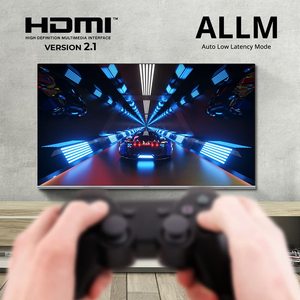 50-Inch QLED Smart TV 4K UHD with Frameless Design and Wide System Color Screen Television - Product Image 5