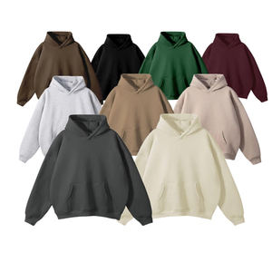 Sweat-shirts 100% coton, sweat-shirt épais vierge, qualité supérieure, lourd, doux, confortable, chaud, pull oversize, streetwear - Product Image 1