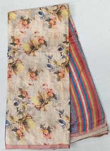 Approvisionnement d'usine 100% coton doux été robe chemise tissus naturel mode léger Jari Penny frontière pour indien pakistanais - Product Image 6