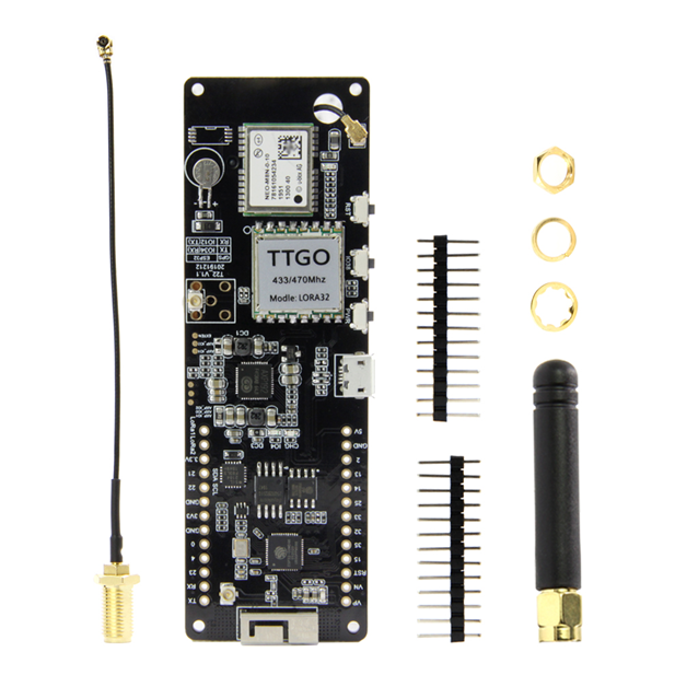 Новый модуль питания TTGO T-Beam V1.1 ESP32 433/868/915/923 МГц BT LoRa WiFi GPS NEO 6M беспроводной модуль