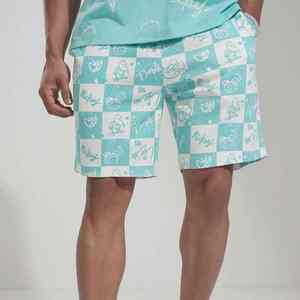 2025 Best Manufacturer in Pakistan Men's 100% Cotton Summer <b>Shorts</b> Unique Color <b>Woven</b> Mid Waist Reasonable Price on Sale - Product Image 3