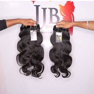 Paquets de cheveux vierges indiens crus tissés Paquets de cheveux humains bouclés à vagues profondes Fournisseurs de cheveux brésiliens naturels bouclés - Product Image 2