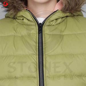 2025 fabricante logotipo personalizado invierno manga completa burbuja chaqueta ropa personalizada para mujeres - Product Image 4