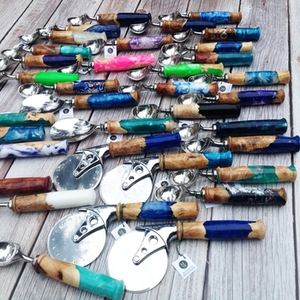 Juego de acero inoxidable de la mejor calidad con asas de resina, cuchara de boda de la India, perfecto para el hogar, cocina, hoteles y restaurantes - Product Image 5