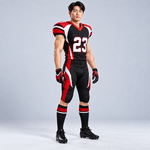 Uniforme de football américain combinant tissu performant, confort athlétique et style moderne pour les entraînements et les matchs - Product Image 5