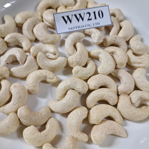 Prêt à expédier Noix et amandes SANTIGO Noix de cajou crues WW210 W210 Noix de cajou Emballage OEM, ODM - Product Image 1
