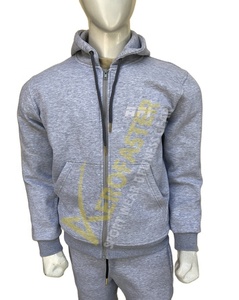 Sweat-shirt à capuche unisexe AFI, écologique, entièrement zippé, doublé polaire, respirant, en coton et polyester, avec logo imprimé, style décontracté, pour survêtement - Product Image 1
