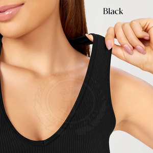 Top Deportivo Corto Transpirable Informal para Uso Diario, Entrenamiento Físico, Gimnasio y Ejercicio - Product Image 5