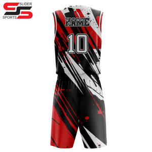 Uniforme de baloncesto de equipo personalizado profesional con logotipo personalizado Conjunto de uniforme de baloncesto sin mangas clásico unisex Ropa deportiva hecha - Product Image 2