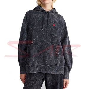 Más vendidos Oem Service Acid Wash Hoodies Precio al por mayor Hombres Hoodies 100% Cotton Made Acid Wash Hoodies - Product Image 2