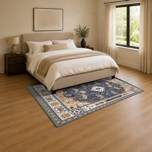 Tapis RUGS DEPOT LXDP-1003, vente en gros, gris anthracite, tapis traditionnel oriental imprimé numériquement, lavable en machine, chenille, antidérapant - Product Image 3