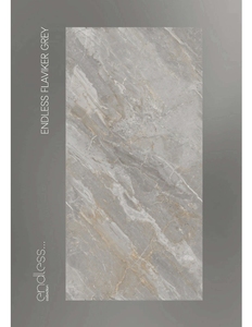 Azulejos de Porcelana Esmaltada EL FLAVIKER GRIS - Azulejos Modernos Antideslizantes para Interiores de Villas, Centros Comerciales y Escuelas - Product Image 1