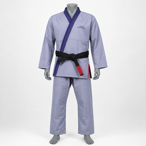 Kimono de Algodón Ligero y Duradero de Bajo MOQ para Adultos, Unisex, para Escuelas de Artes Marciales y Gimnasios - Product Image 3
