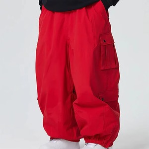 กางเกงสกีกันน้ำสำหรับผู้ชาย ฤดูหนาว ผ้ากันลม พร้อมบริการพิมพ์โลโก้  บุฉนวน Thinsulate คุณภาพสูง - Product Image 6