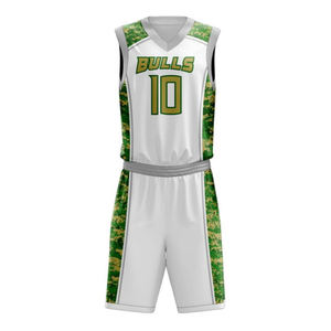 เสื้อกล้ามเครื่องแบบบาสเก็ตบอล,เสื้อเจอร์ซีย์และชุดสั้นแบบสั่งตัด - Product Image 1