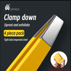 Pinzas para Cejas Amarillas de acero inoxidable, herramienta de belleza de Punta inclinada para maquillaje de cejas, diseño puntiagudo, venta al por mayor, 1/2/4 Uds. - Product Image 4