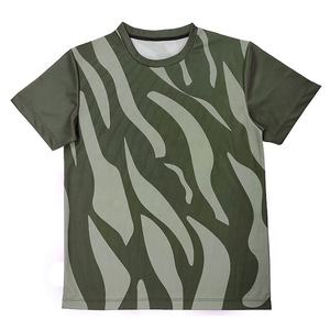 Ull-camisetas de sublimación para hombre, camisa de media manga con cuello redondo de alta calidad, de tela de algodón sin arrugas - Product Image 5