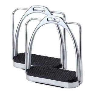 Étriers de sécurité équestres professionnels, équipement d'équitation durable avec support de cheville - Product Image 2
